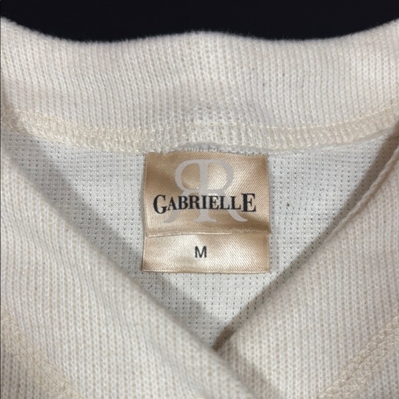 Women's Cream Sweater - Picture 2 of 5